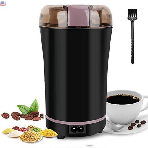 Stainless Steel Manual Coffee Grinder with Adjustable Setting Coffee Brushed Stainless Steel Bean Grinder