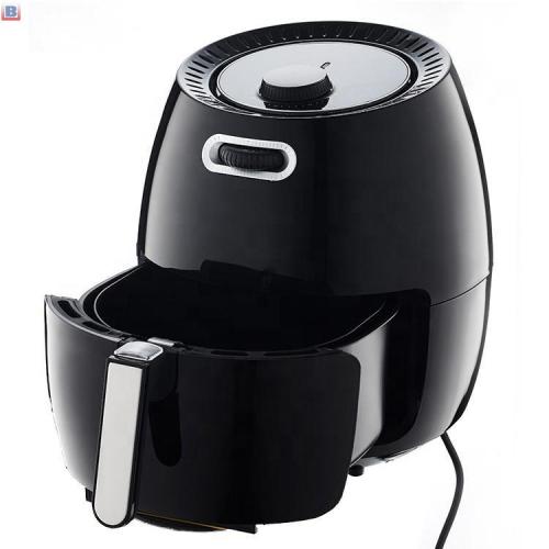 1200W 4.5L Touch Screen Deep Fryer No Oil Air Fryer With Nonstick Basket