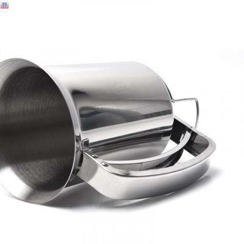 Batter Funnel Dispenser With Stand Stainless Steel Baking Pancake Batter Dispenser Takoyaki Batter Dispenser