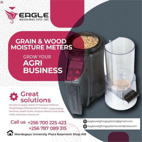 Moisture meters for maize, beans coffee shop in Uganda