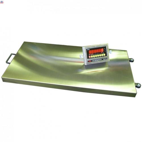 Chemical industry max 500kg stainless steel platform scale