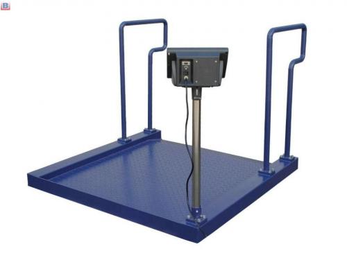 Heavy duty weight floor industrial scale