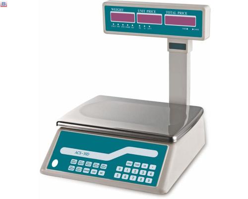 Electronic Supermarket Thermal Pricing Barcode Weight Receipt Scale