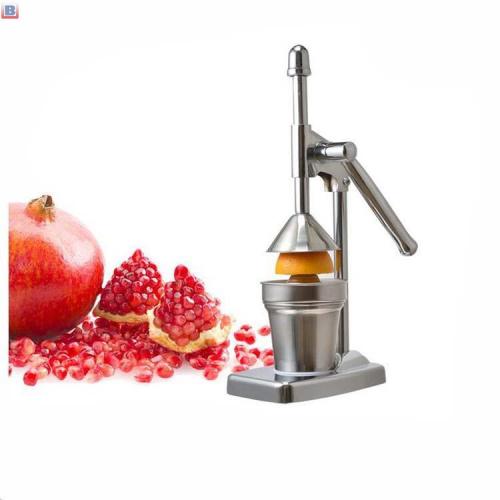 Amazon Hot Selling Metal Hand Press Fruit Machine Citrus Juicer Portable Manual Juicer