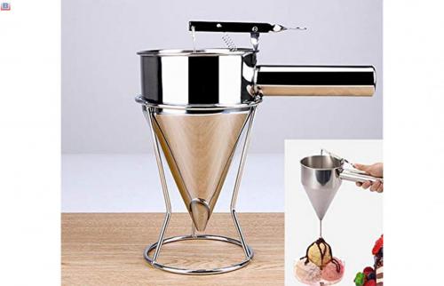 Pancake Batter Dispenser/Peanut Butter Dispenser Batter Funnel Separator Baking tool, suitable for cupcakes, waffles, muffin