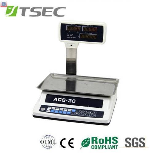 Electronic Scale Printing Label Display Scale