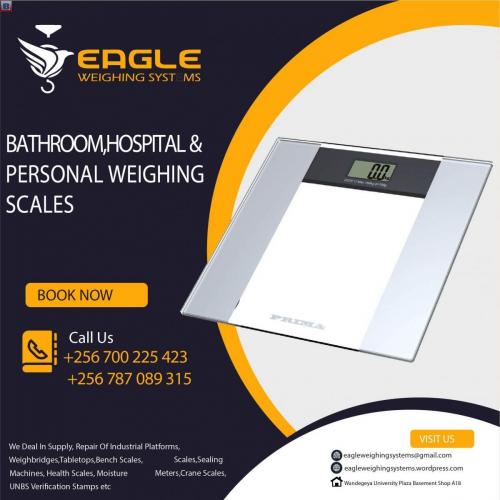 5mm Tempered Glass Electronic Personal Bathroom Gym Weighing Scales