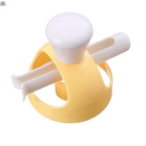 Plastic Revolving One Row Donut Cutter Maker mould Pastry Dough Baking Roller