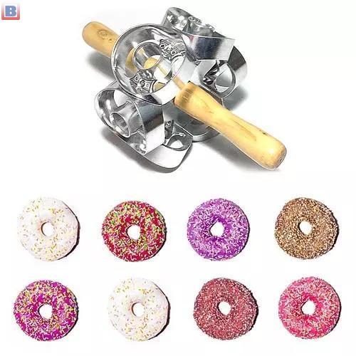 Grade Biscuit donut mold donuts Cutter DIY Baking Tool kitchen Accessories Pastry Cakes Ware Cutter Food Desserts Maker