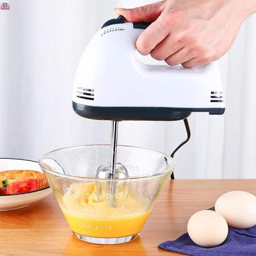 NEW 7 Speed Food Stand mixer Egg whisk mixing beater blender For Egg and cream and dough making With stainless steel basin