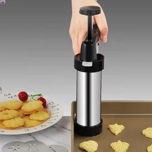 Stainless steel Cookies gun Handmade Cookie biscuit Maker Cookie Presses