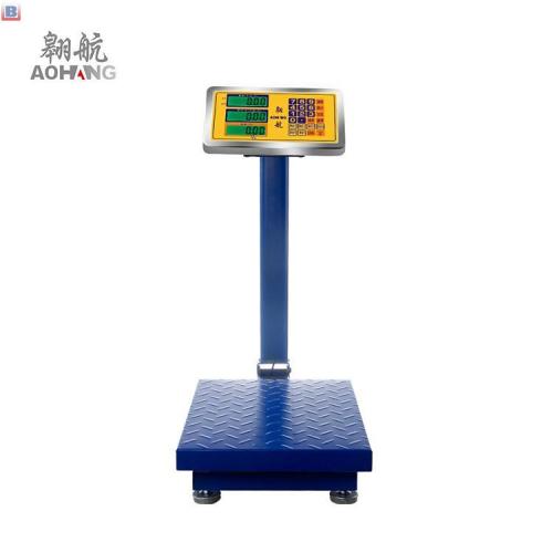 Digital Carbon Steel Platform Bench Scale with A12E Weighing Indicator