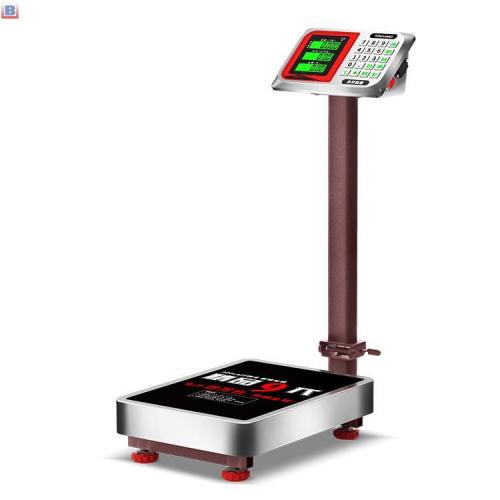 High Quality TCS digital platform weighing scale with checkered steel plate