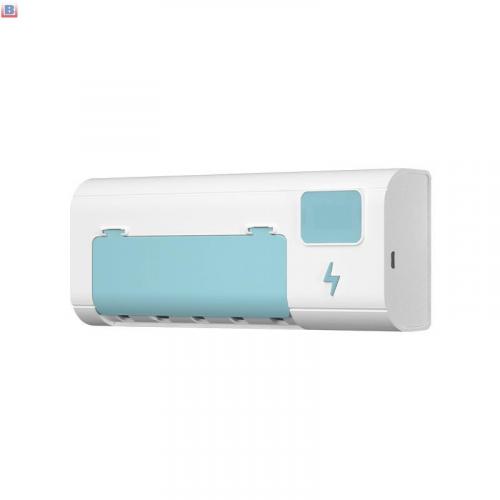 Mini Wall Uvc Toothbrush Sterilizer Lcd Automatic Intelligent Kids Toothbrush Steriliser